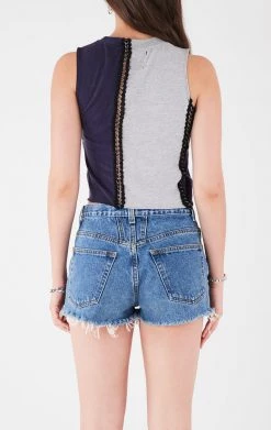 FURST OF A KIND VINTAGE CHAINS VINTAGE SPLICED CHAIN SLEEVELESS TEE