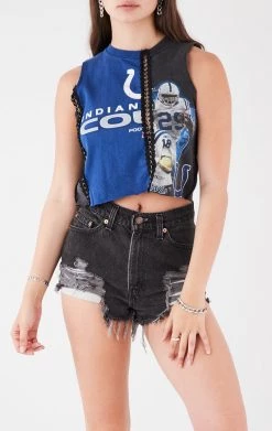 FURST OF A KIND VINTAGE SPLICED CHAIN SLEEVELESS TEE VINTAGE CHAINS