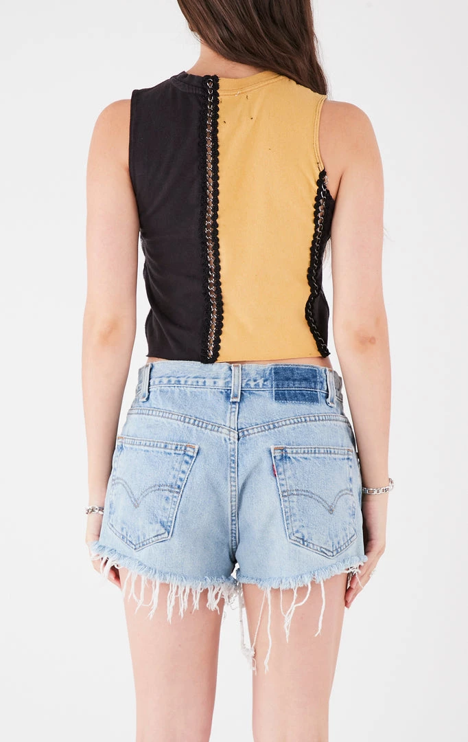 FURST OF A KIND VINTAGE SPLICED CHAIN SLEEVELESS TEE 4 FURST OF A KIND VINTAGE SPLICED CHAIN SLEEVELESS TEE