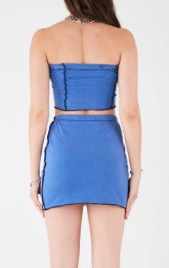 FURST OF A KIND VINTAGE SPLICED TUBE TOP AND SKIRT SET VINTAGE DRINKS 7 FURST OF A KIND VINTAGE SPLICED TUBE TOP AND SKIRT SET VINTAGE DRINKS