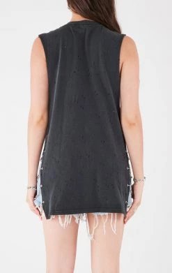 FURST OF A KIND VINTAGE CHAIN SIDE SLEEVELESS TEE VINTAGE CHAINS 7 FURST OF A KIND VINTAGE CHAIN SIDE SLEEVELESS TEE VINTAGE CHAINS