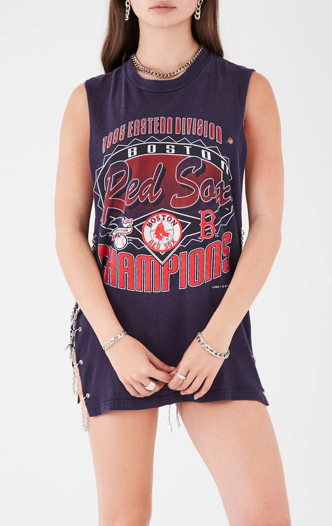 FURST OF A KIND VINTAGE CHAIN LADDER SIDE SLEEVELESS TEE 3 FURST OF A KIND VINTAGE CHAIN LADDER SIDE SLEEVELESS TEE