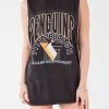 FURST OF A KIND VINTAGE RHINESTONE TRIM SLEEVELESS TEE
