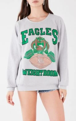 FURST OF A KIND VINTAGE CARTOON NFL SWEATSHIRT VINTAGE NFL