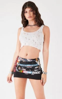 FURST OF A KIND VINTAGE MICRO MINI SKIRT