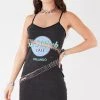 FURST OF A KIND VINTAGE CUT OUT SAFETY PIN TANK DRESS