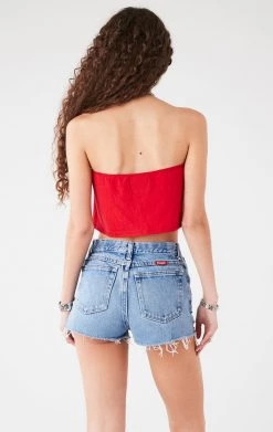 FURST OF A KIND VINTAGE CHAIN HALTER TOP