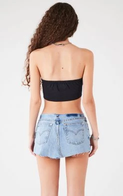 FURST OF A KIND VINTAGE CUT OUT CHAIN HALTER TOP FESTIVAL 7 FURST OF A KIND VINTAGE CUT OUT CHAIN HALTER TOP FESTIVAL