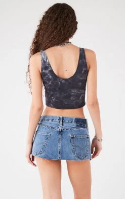 FURST OF A KIND VINTAGE CURVED SAFETY PIN TANK FESTIVAL 7 FURST OF A KIND VINTAGE CURVED SAFETY PIN TANK FESTIVAL