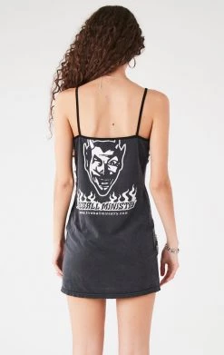 FURST OF A KIND VINTAGE PINS VINTAGE CUT OUT SAFETY PIN TANK DRESS