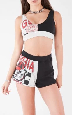 FURST OF A KIND VINTAGE COLLEGE VINTAGE SPLICED TANK AND SHORT SET