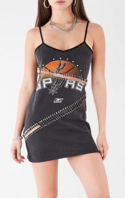 FURST OF A KIND VINTAGE DRESSES VINTAGE CUT OUT SAFETY PIN TANK DRESS