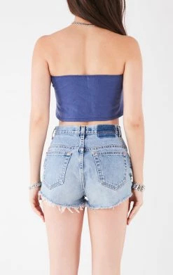 FURST OF A KIND VINTAGE CHAIN HALTER TOP