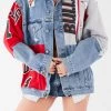 FURST OF A KIND VINTAGE SPLICED PATCHWORK DENIM JACKET