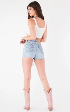 FURST OF A KIND VINTAGE RHINESTONE FRINGE DENIM SHORTS 16 FURST OF A KIND VINTAGE RHINESTONE FRINGE DENIM SHORTS