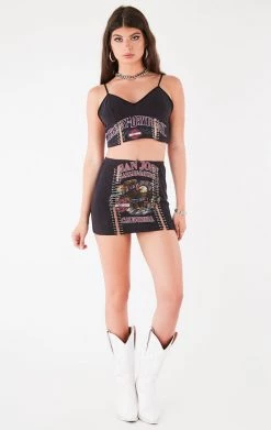 FURST OF A KIND VINTAGE DOUBLE PIN FRONT TANK AND SKIRT SET VINTAGE PINS