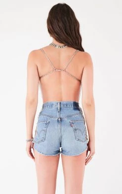 FURST OF A KIND VINTAGE WATERFALL CHAIN BRA TOP 7 FURST OF A KIND VINTAGE WATERFALL CHAIN BRA TOP