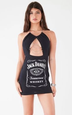 FURST OF A KIND VINTAGE CUT OUT CHAIN LADDER DRESS