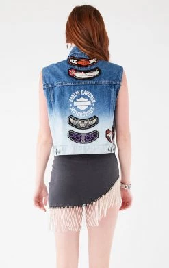 FURST OF A KIND VINTAGE RHINESTONE FRINGE SKIRT