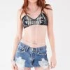 FURST OF A KIND VINTAGE RHINESTONE FRINGE BRA TOP FESTIVAL
