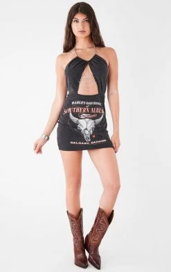 FURST OF A KIND VINTAGE CUT OUT CHAIN LADDER DRESS