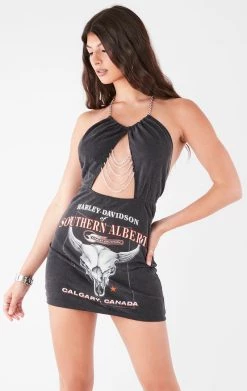 FURST OF A KIND VINTAGE CUT OUT CHAIN LADDER DRESS