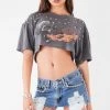 FURST OF A KIND VINTAGE MULTI STUD CROPPED TEE FESTIVAL