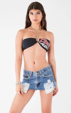 FURST OF A KIND VINTAGE CHAINS VINTAGE CHAIN NECK O-RING TUBE TOP