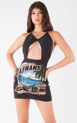 FURST OF A KIND FESTIVAL VINTAGE CUT OUT CHAIN LADDER DRESS