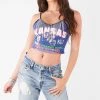 FURST OF A KIND VINTAGE RHINESTONE FRINGE TANK