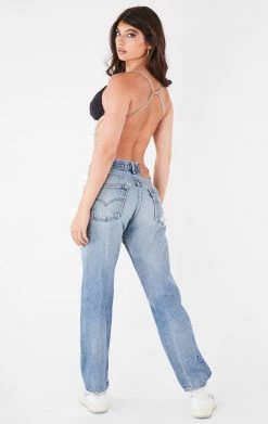 FURST OF A KIND VINTAGE WATERFALL CHAIN BRA TOP FESTIVAL