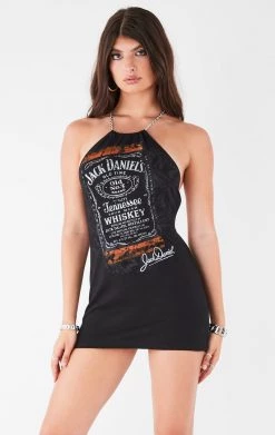 FURST OF A KIND VINTAGE WATERFALL CHAIN BACK DRESS FESTIVAL