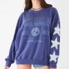 FURST OF A KIND VINTAGE SILVER STAR PATCH SWEATSHIRT