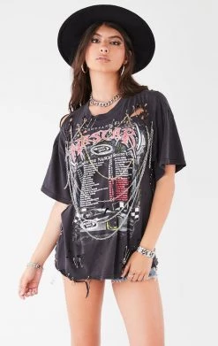 FURST OF A KIND FESTIVAL VINTAGE MULTI DRAPED CHAIN TEE