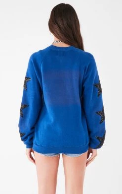 FURST OF A KIND VINTAGE BLACK STAR PATCH SWEATSHIRT