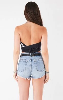 FURST OF A KIND VINTAGE CHAIN NECK WRAP TOP FESTIVAL 9 FURST OF A KIND VINTAGE CHAIN NECK WRAP TOP FESTIVAL