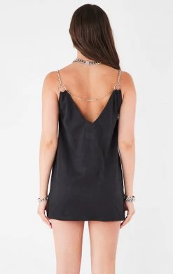 FURST OF A KIND VINTAGE DRAPED CHAIN DRESS VINTAGE CHAINS