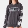 FURST OF A KIND VINTAGE SILVER STAR PATCH SWEATSHIRT