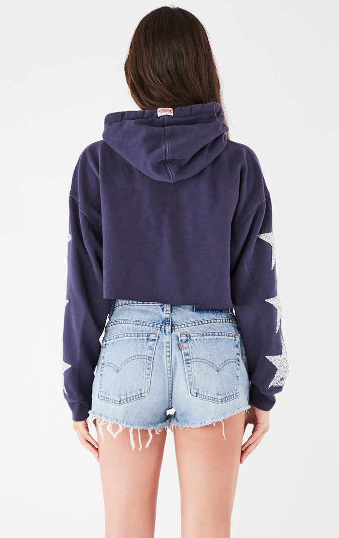 FURST OF A KIND VINTAGE STAR PATCH CROPPED HOODIE 5 FURST OF A KIND VINTAGE STAR PATCH CROPPED HOODIE