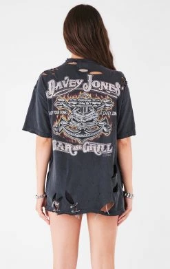 FURST OF A KIND VINTAGE MULTI DRAPED CHAIN TEE