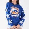 FURST OF A KIND VINTAGE SILVER STAR PATCH SWEATSHIRT VINTAGE SPORTS