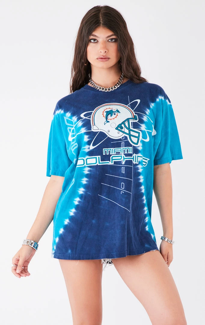 FURST OF A KIND VINTAGE TIE DYE NFL TEE VINTAGE NFL 4 FURST OF A KIND VINTAGE TIE DYE NFL TEE VINTAGE NFL