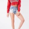FURST OF A KIND VINTAGE STAR PATCH CROPPED SWEATSHIRT 2 FURST OF A KIND VINTAGE STAR PATCH CROPPED SWEATSHIRT
