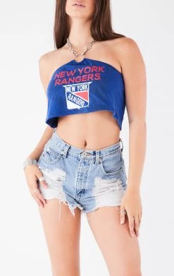 FURST OF A KIND VINTAGE CHAINS VINTAGE CHAIN HALTER TOP