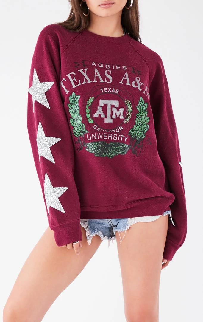 FURST OF A KIND VINTAGE SILVER STAR PATCH SWEATSHIRT 3 FURST OF A KIND VINTAGE SILVER STAR PATCH SWEATSHIRT