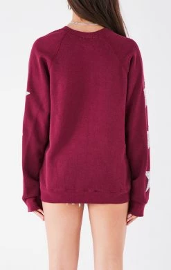 FURST OF A KIND VINTAGE SILVER STAR PATCH SWEATSHIRT