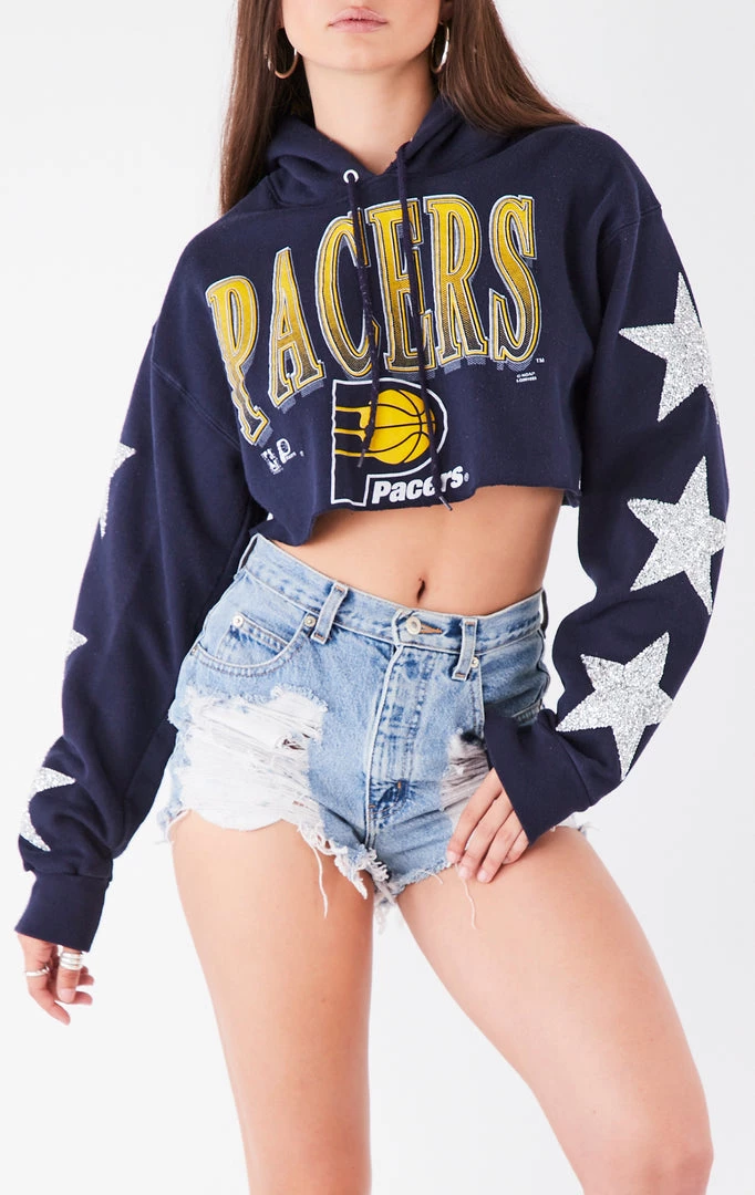 FURST OF A KIND VINTAGE SPORTS VINTAGE STAR PATCH CROPPED HOODIE 3 FURST OF A KIND VINTAGE SPORTS VINTAGE STAR PATCH CROPPED HOODIE