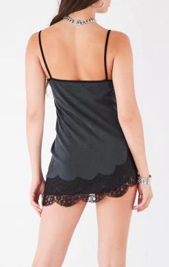 FURST OF A KIND VINTAGE LACE TRIM DRESS