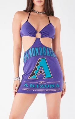 FURST OF A KIND VINTAGE CUT OUT HALTER DRESS