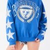 FURST OF A KIND VINTAGE SILVER STAR PATCH SWEATSHIRT VINTAGE COLLEGE